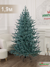 Ель искусственная Империя Ёлок: Ель "Оазис голубая", 1,9 м
